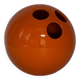 Handcrafted Ceramic Vase Bowling by Enzo Bioli for Il Picchio, 1960s