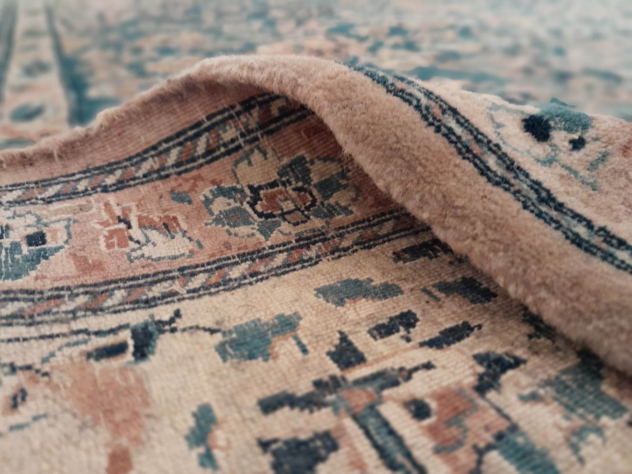 Handmade Pakistani Nain rug 166x116cm