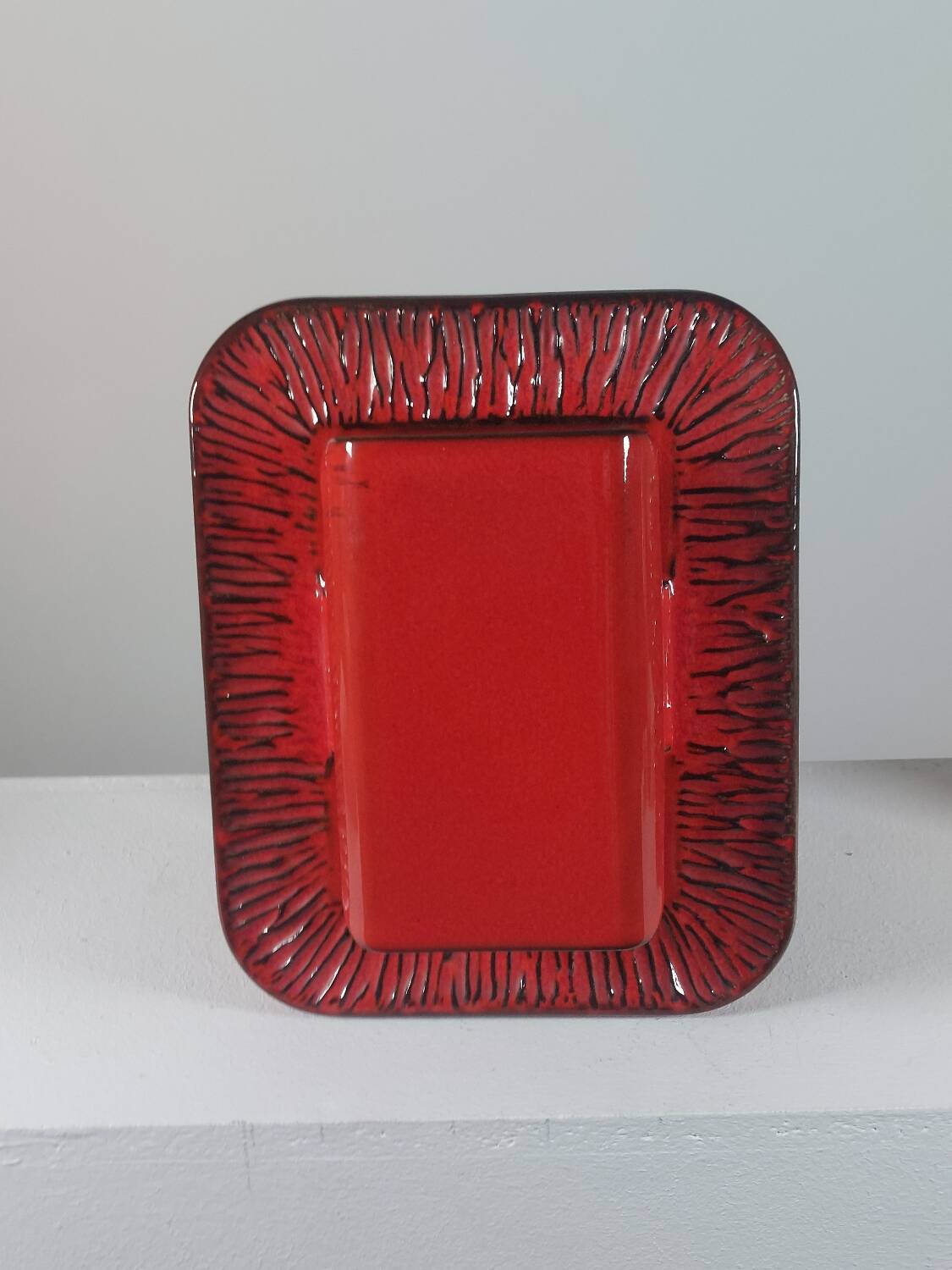 Vintage ceramic wall lamp from the 1970s.