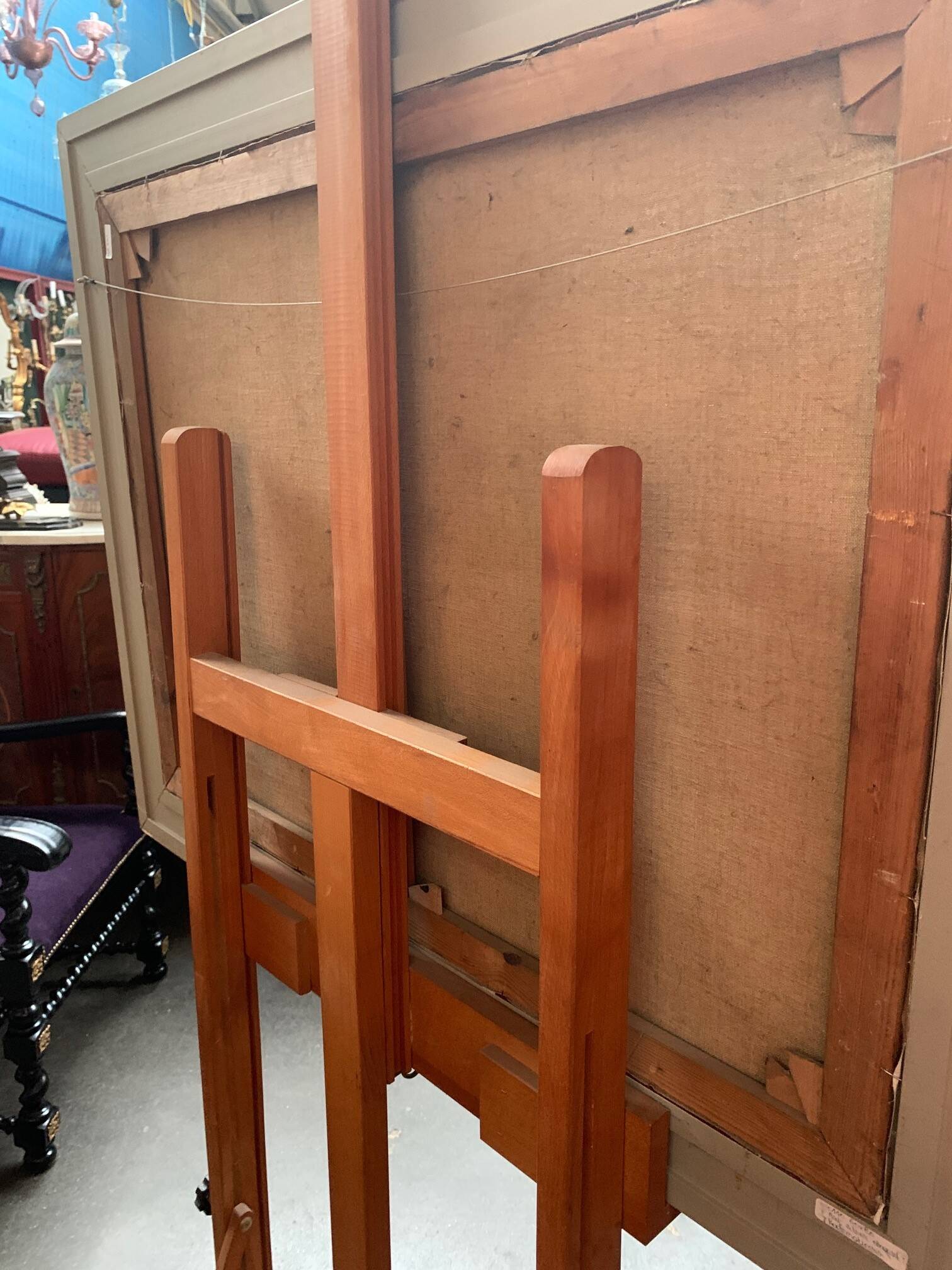 A. van BELLEGHEM (1922 - 1996) "Mother and child".