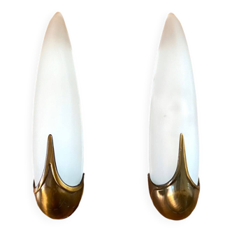 Pair of vintage wall lights Idearte Spain Vintage 1980