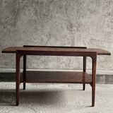 Table basse scandinave en palissandre, 1960s