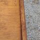 Chest of drawers of the 50s in golden blond oak 5 drawers conical feet