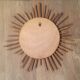 Sun rattan mirror 40cm