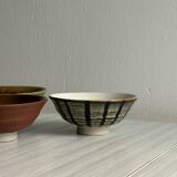 4 designer ceramic bowls