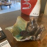 Raku cup 1980s