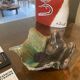 Raku cup 1980s
