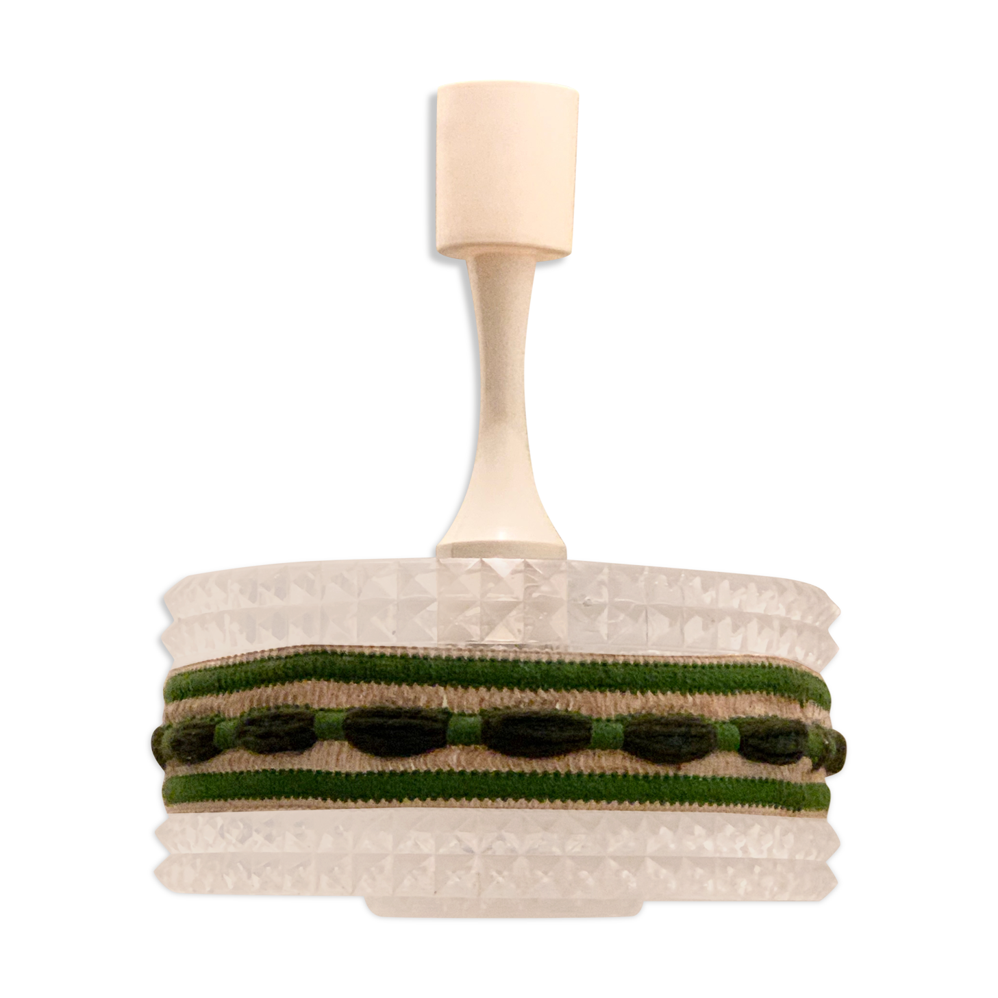 Glass and plexiglass suspension 1970