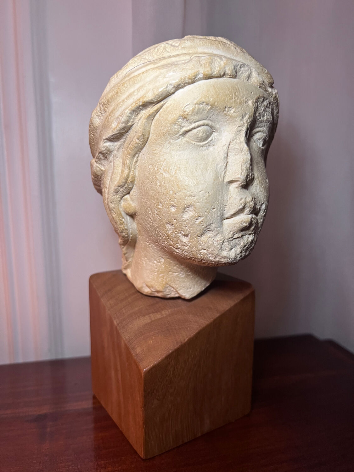 Buste - Tête de Vertu - Reproduction du musée de Sens - Moulage