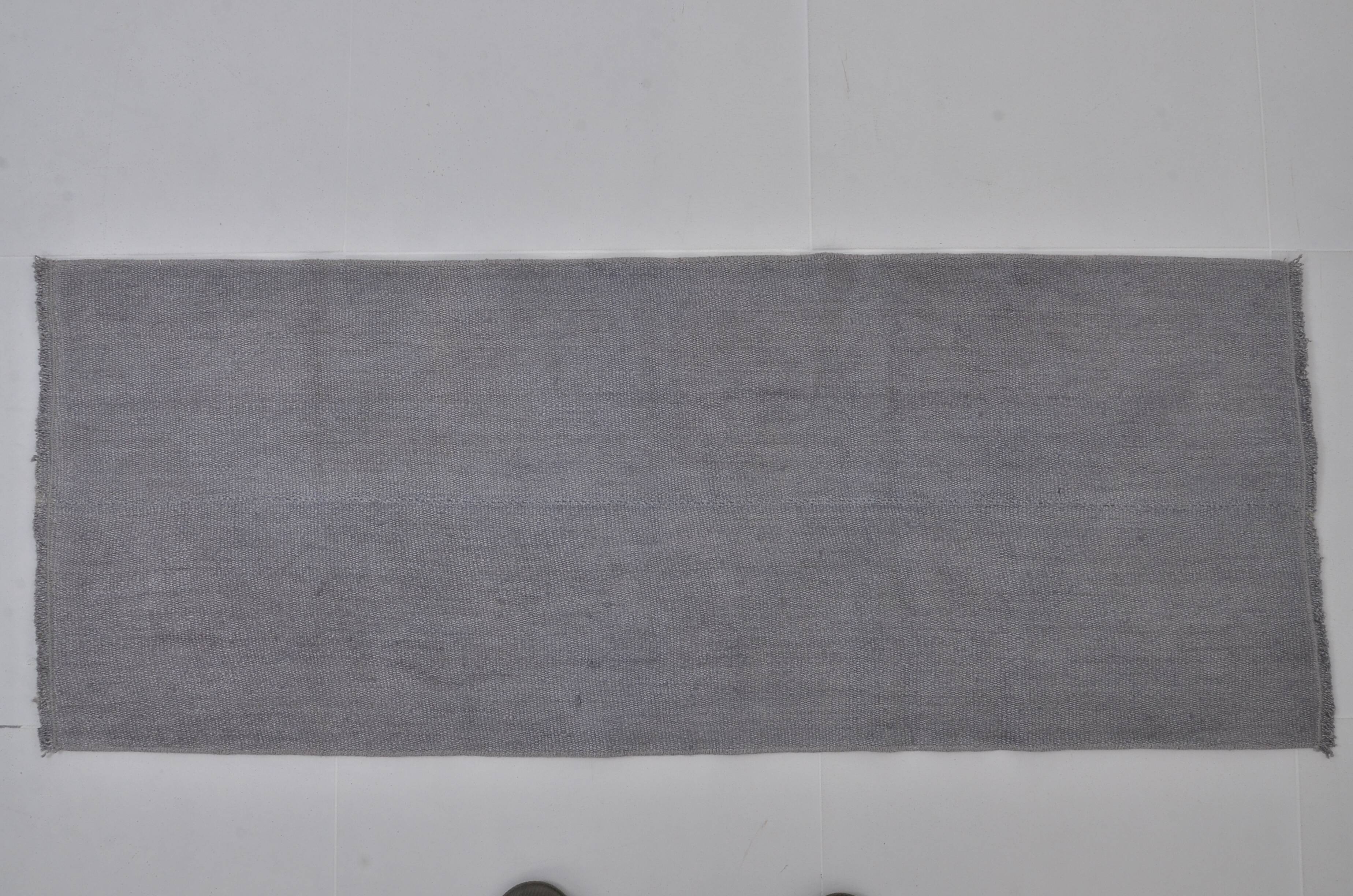 Vintage Grey Hemp Kilim Rug sku 3955