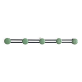 Vintage wall coat rack with 5 hooks