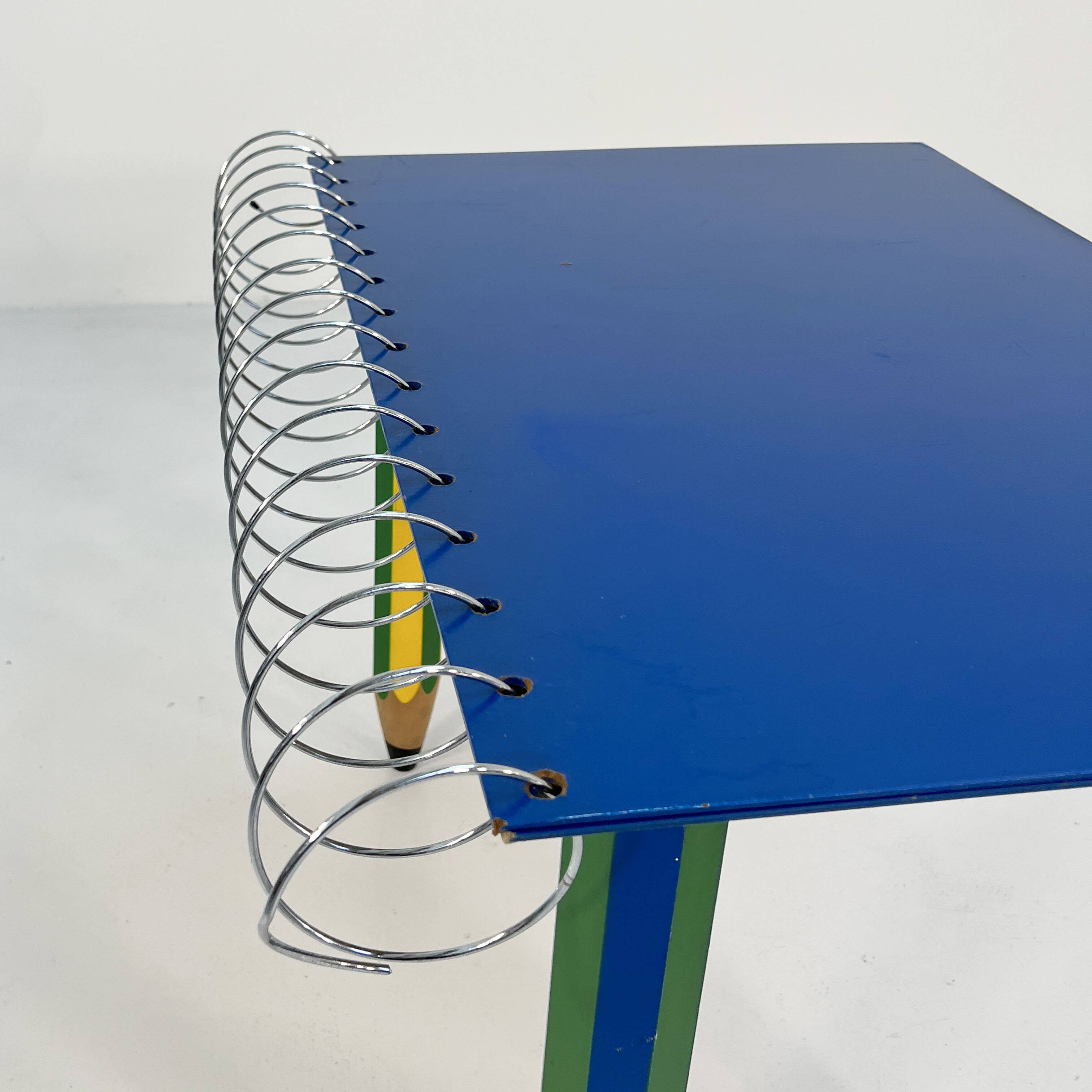 Clairefontaine desk by Pierre Sala for Chambon, 1984