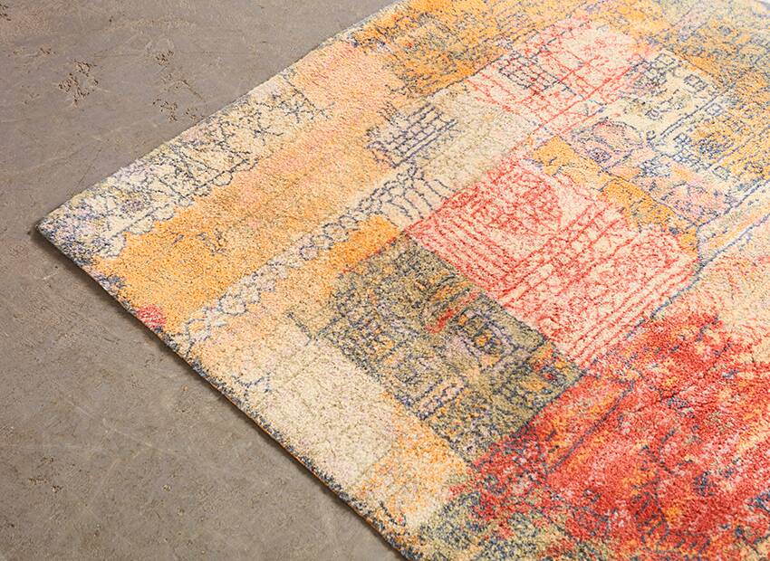 Artist Rug after after Pail Klee for Ege Axminster Denmark 1980s