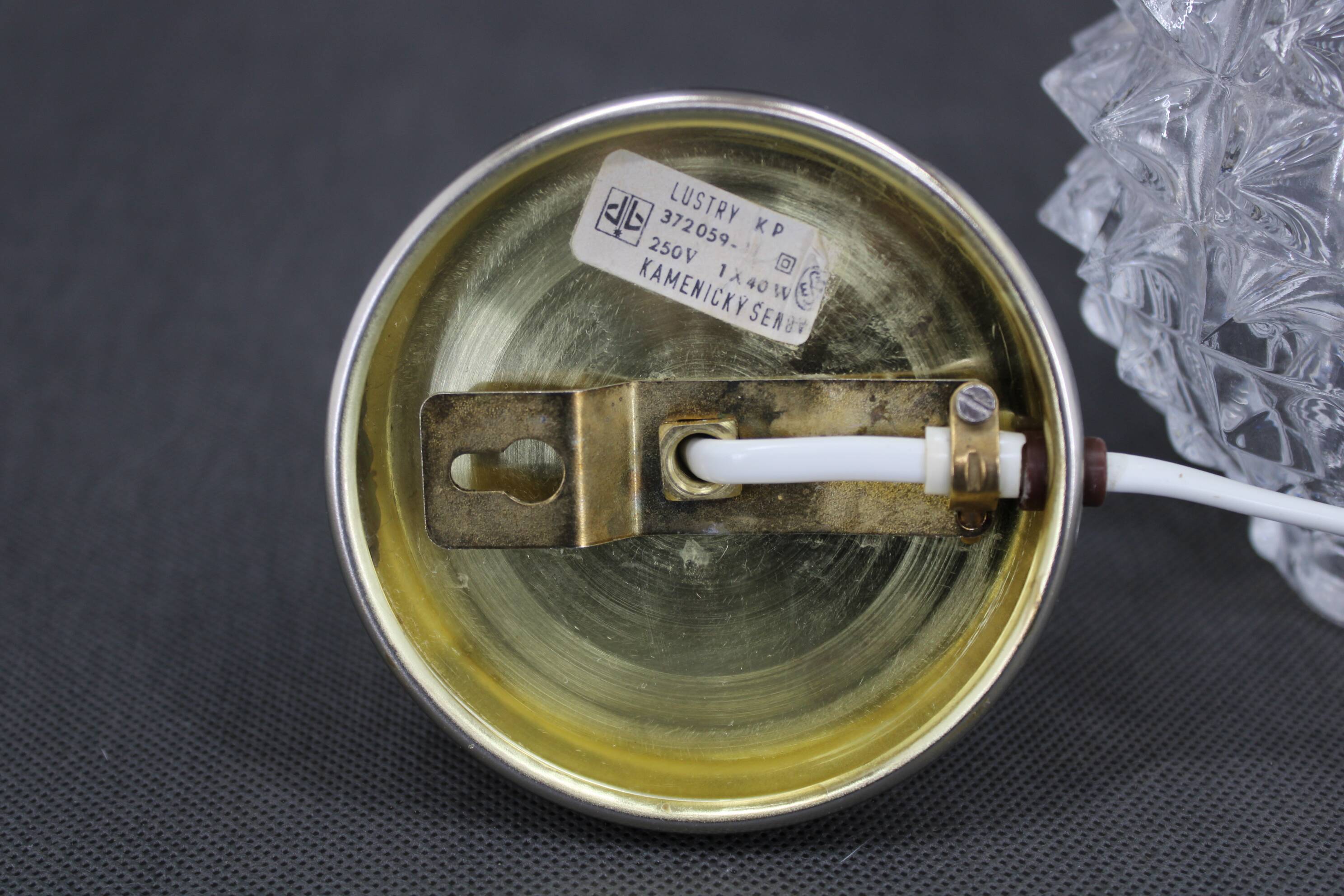 1970s Table Lamp by Kamenicky Senov ,Czechoslovakia