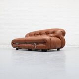 Soriana Two-seater Sofa by Afra & Tobia Scarpa for Cassina 1970s