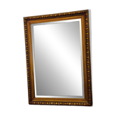 Miroir mural vintage 'doré'
