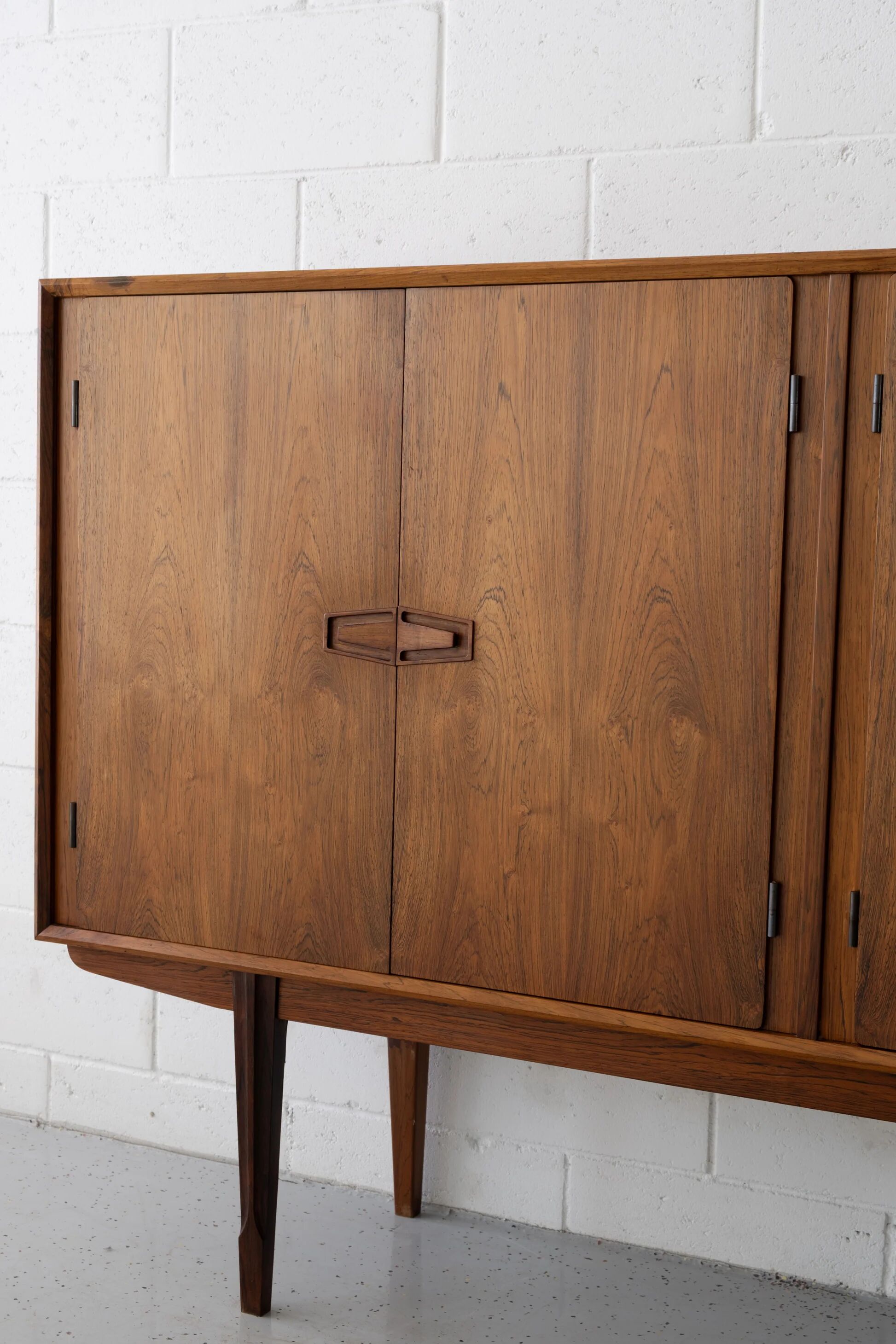 Danish Rosewood High Sideboard