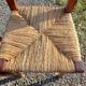 6 chaises anciennes en bois et paille
