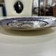 decorative plate enamelled vintage in earthenware HB Quimper