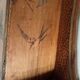 Antique wall cabinet folk art