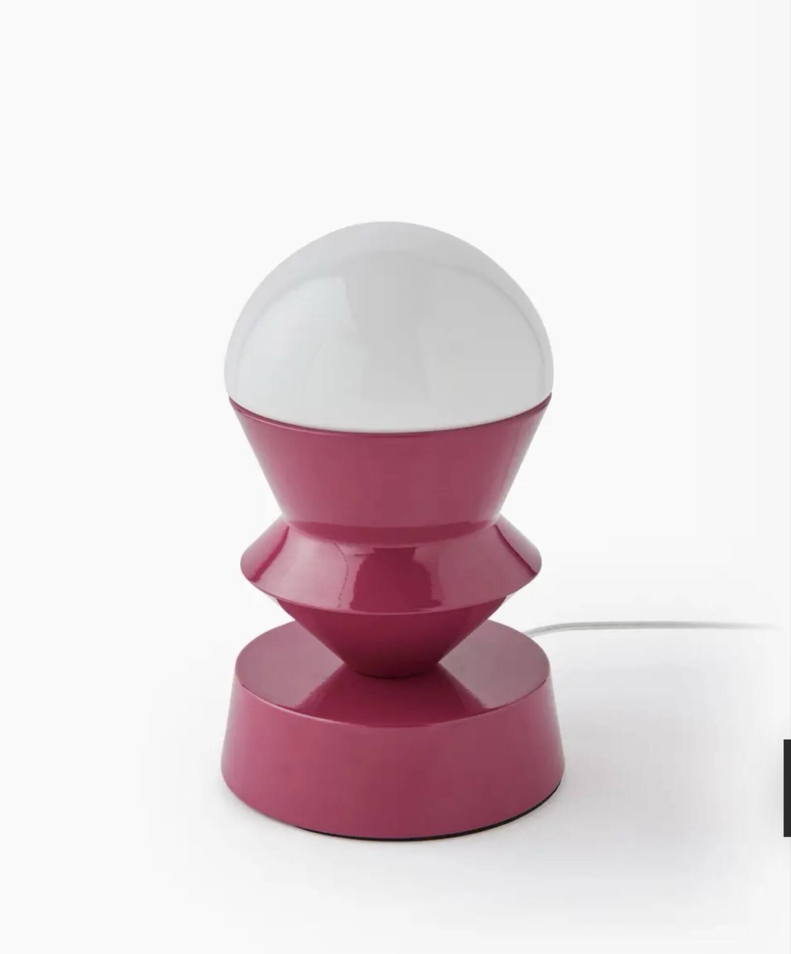 Table lamp "Totem" — Jean-Pierre Garrault x Monoprix, raspberry pink