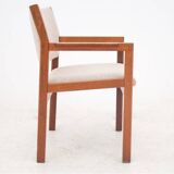 A pair of armchairs, Denmark, 1960s. After restoration.