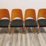 Chaises de Salle à Manger par Radomir Hoffman pour Ton, 1950s, Set de 4