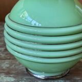 Opaline bedside lamp