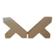 Magazine rack x 2 by Walter Zeischegg for Helit