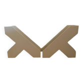 Magazine rack x 2 by Walter Zeischegg for Helit