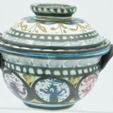 Quimper ceramics, Keraluc André Helguen dish and tureen