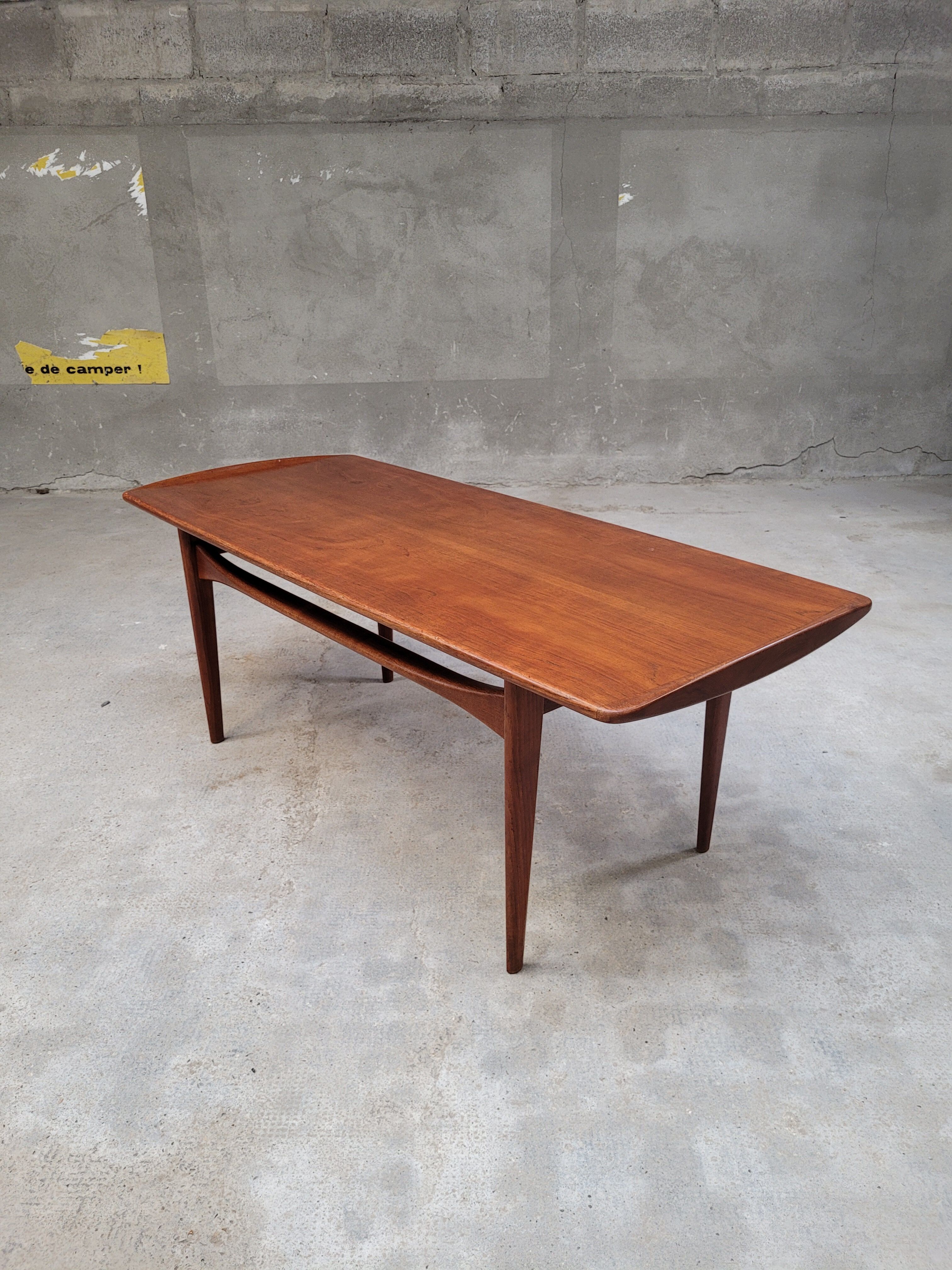Kindt Larsen coffee table Denmark 1960