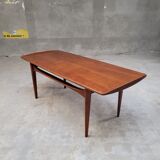 Table basse Kindt Larsen Danemark 1960