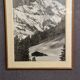 Vintage mountain photo