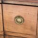 Transitional chest of drawers in solid cherry wood, early 20th century