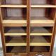 Double curtain cabinet