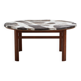 Rosewood coffee table by ole bjørn krüger