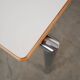 Table laminée, design danois, 2000, fabriquée par Randers Møbelfabrik