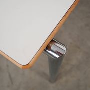 Table laminée, design danois, 2000, fabriquée par Randers Møbelfabrik