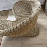 Rattan armchair