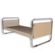 Tubular steel bed by Slezák, 1930´s, Czechoslovakia