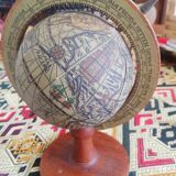 Rotating world map vintage