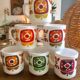 Lot of 15 mugs Arcopal vintage scania lotus mobil