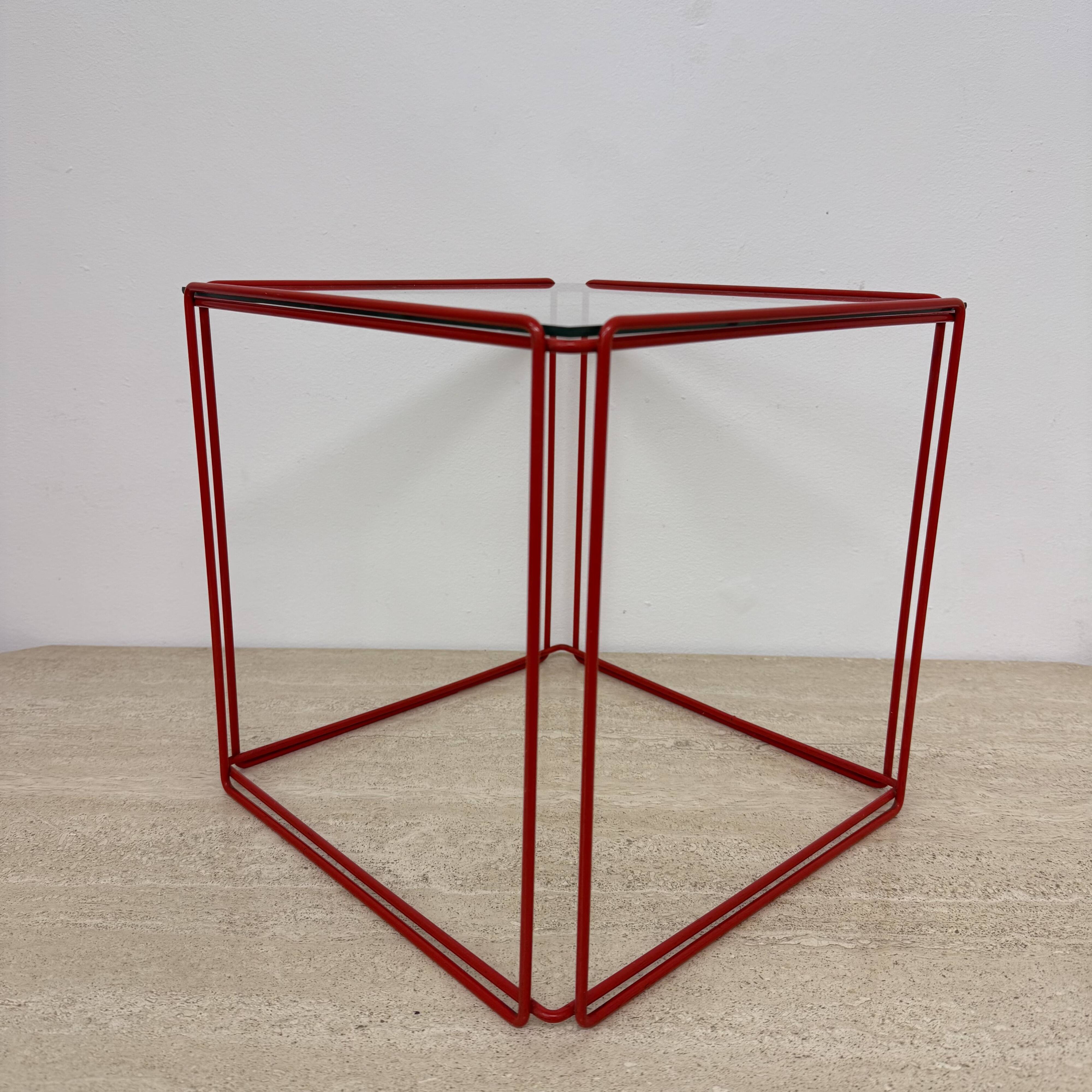 Max Sauze isocele side table , 1970s