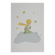 Antoine de Saint-Exupéry : Écologie, Le Petit Prince plante un arbre, lithographie