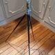 Lamp on old tripod, 1920s