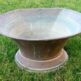 Copper fountain basin