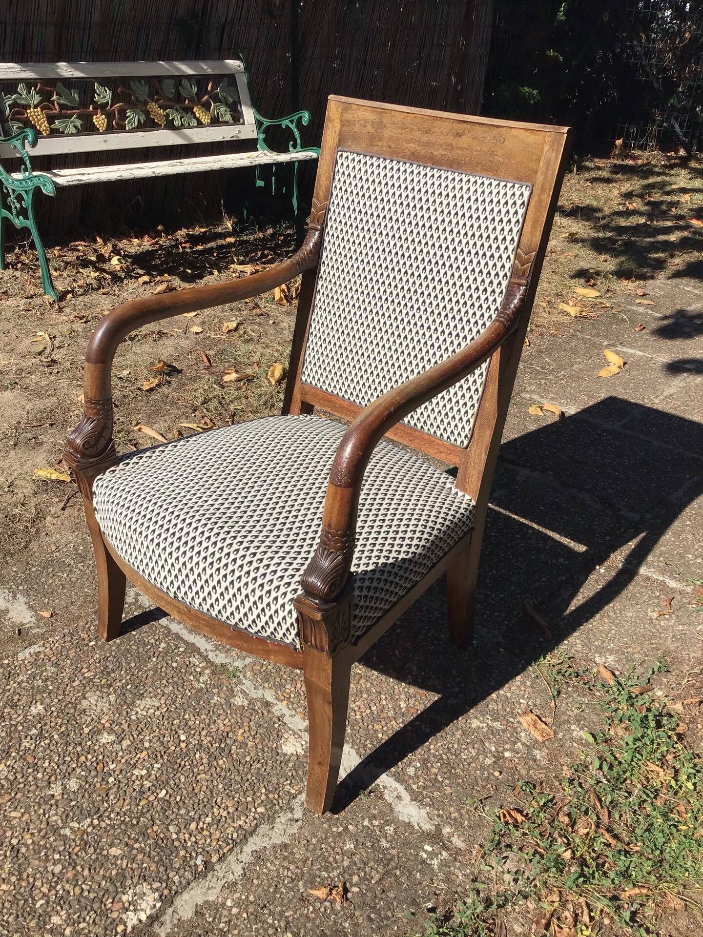 Empire armchair