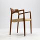 Teak Armchair by Niels Otto Møller for J.l. Møllers, Denmark, 1960s