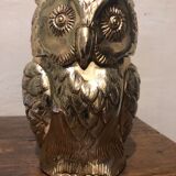 Golden owl ice bucket Mauro Manetti